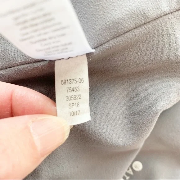 Athleta Salutation 7/8 Tight Powervita Flagstone Grey Legging Yoga Size XS - Picture 6 of 14